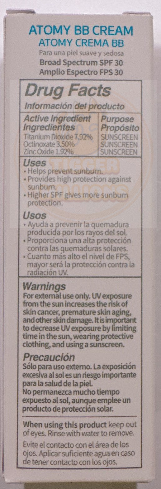 All Skin Types BB Cream SPF30 PA++ 40ml - Korean Import, 2 Pack