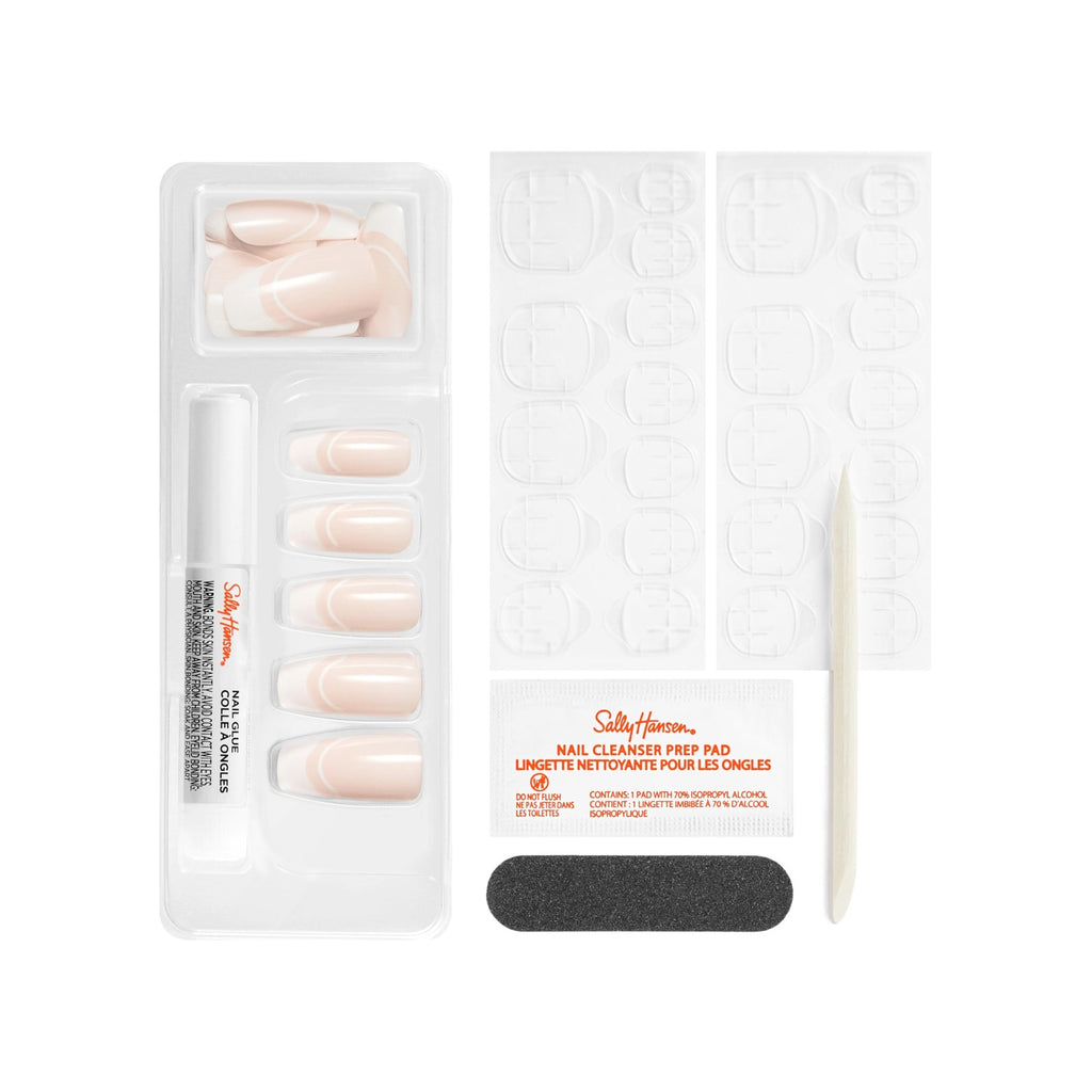 Press-On Nails Coffin Shape for Manicure - On Pointe, 6 Looks