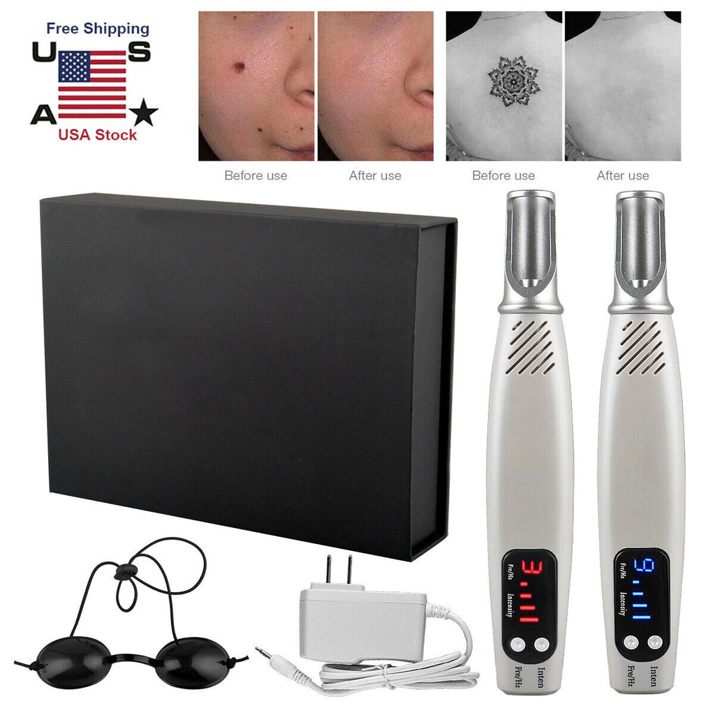Handheld Red/Blue Light Tattoo Removal Pen Machine