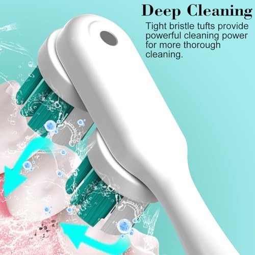 10 Pack Replacement Brush Heads for Spinbrush Pro Clean Electric Toothbrush