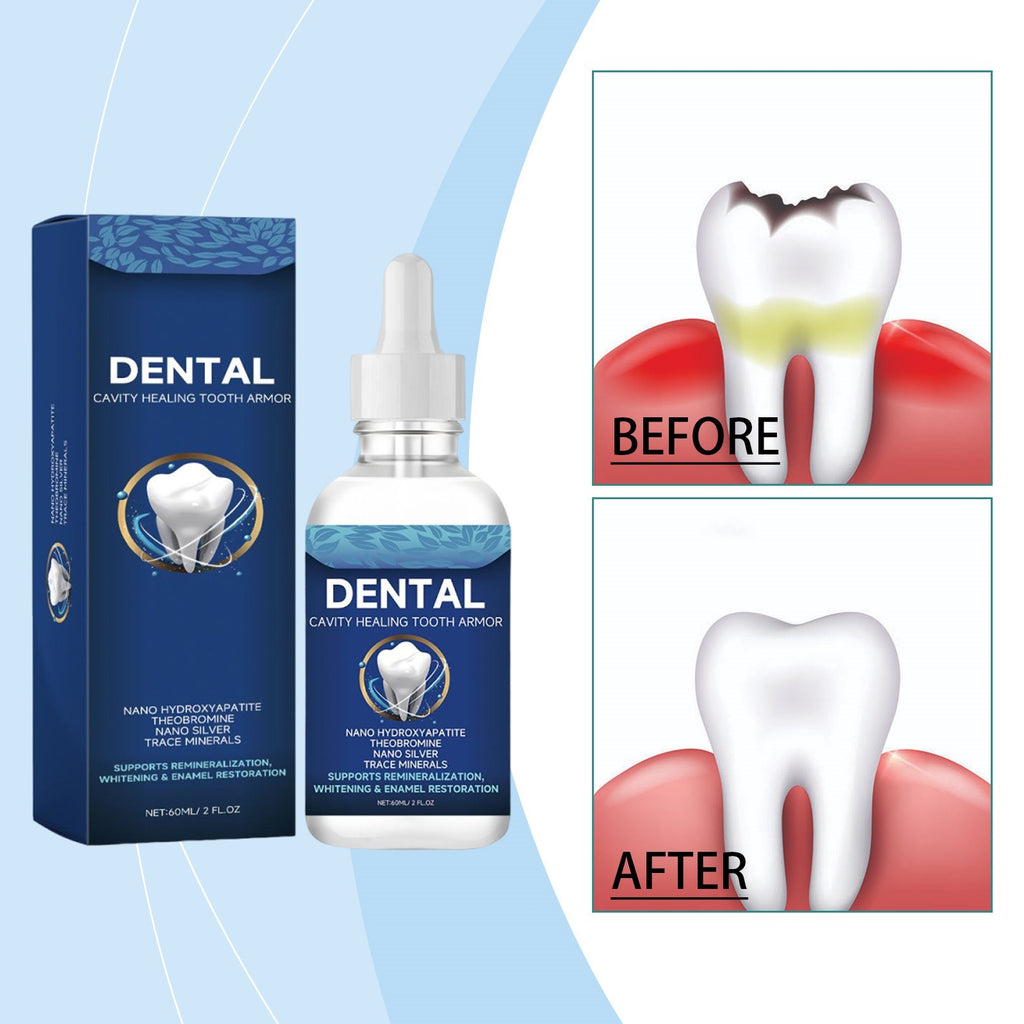 Dental Cavity Healing Tooth Care Solution 2 fl oz / 60ml - Gentle Oral Health Formula