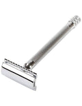 Safety Razor Double Edge with Stand & 5 Platinum Blades for Men - Close Shave