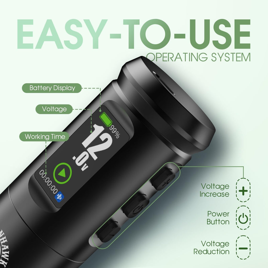 A1 Pro Wireless Tattoo Gun Kit for Beginners