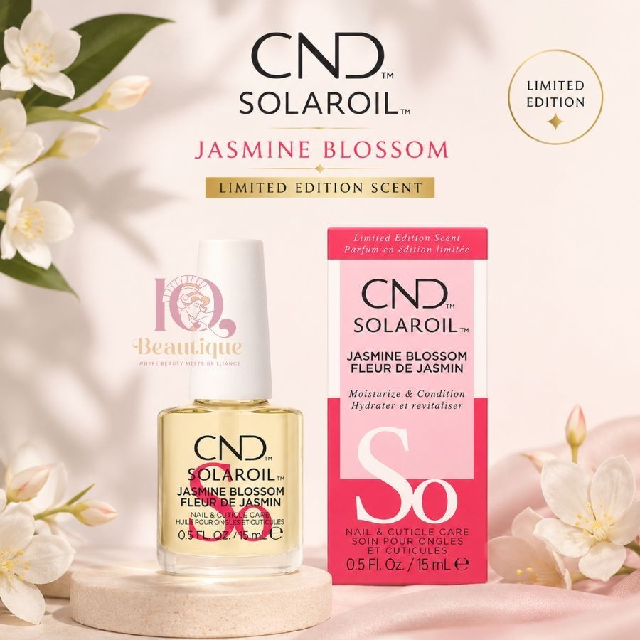Cuticle Oil with Jasmine Blossom Scent - Nail & Hand Care, 0.5 fl oz