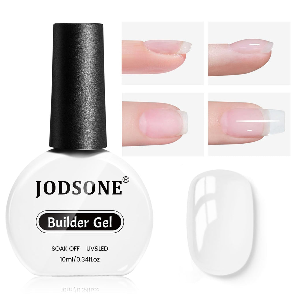 Builder Gel for Nails - Nail Strengthener, Extension, Thickening & Repair, 10ml