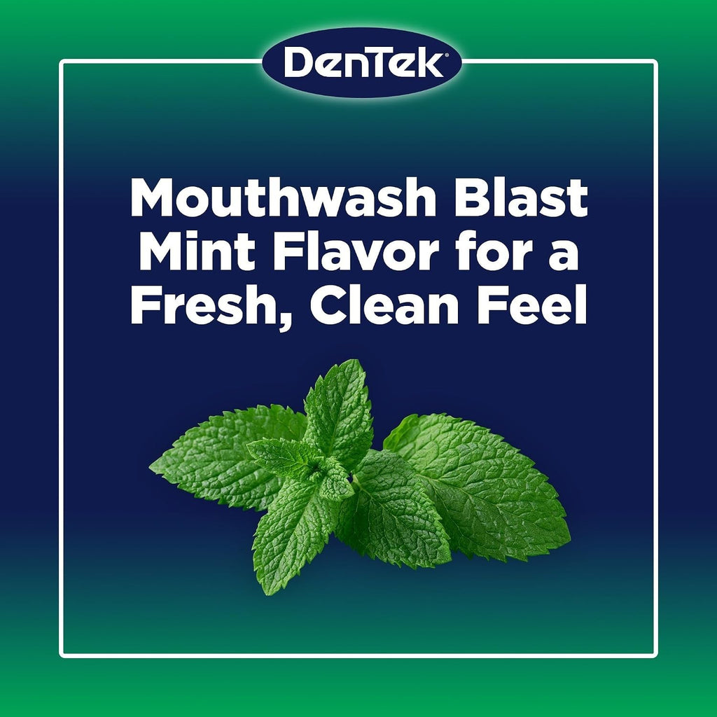Strong Mint Flavored Dental Floss Picks - 150 Count, Shred-Resistant Oral Care