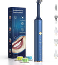 Rechargeable Tooth Polisher Kit with 5 Brush Heads for Stain Removal