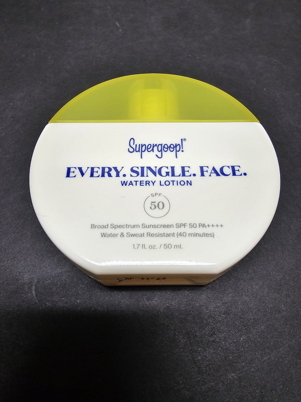 SPF 50 Waterproof Face Lotion with Hydrating Watery Formula - 1.7 Oz