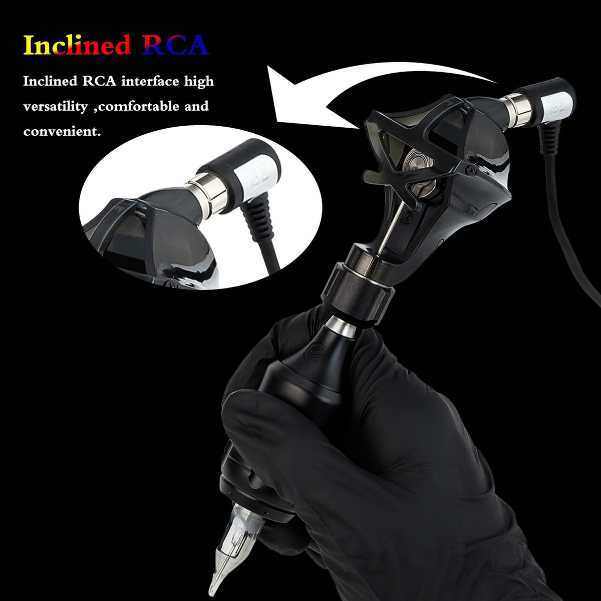 Astral X Rotary Tattoo Machine - Brushless Motor, Adjustable Stroke