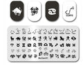 Nail Stamping Plate MT011 Astrology Nail Art Template