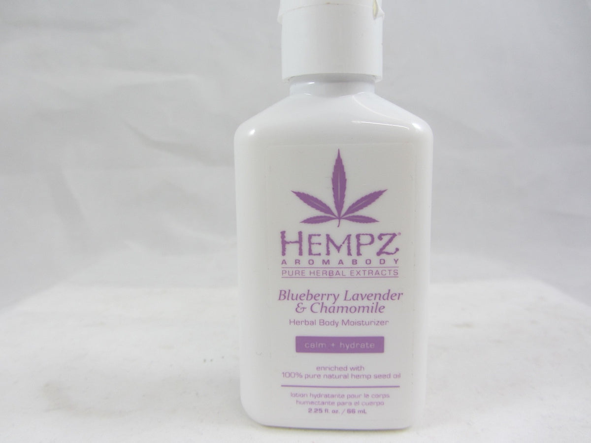 Blueberry Lavender Chamomile Body Moisturizer Lotion 2.25 Oz - Hempz