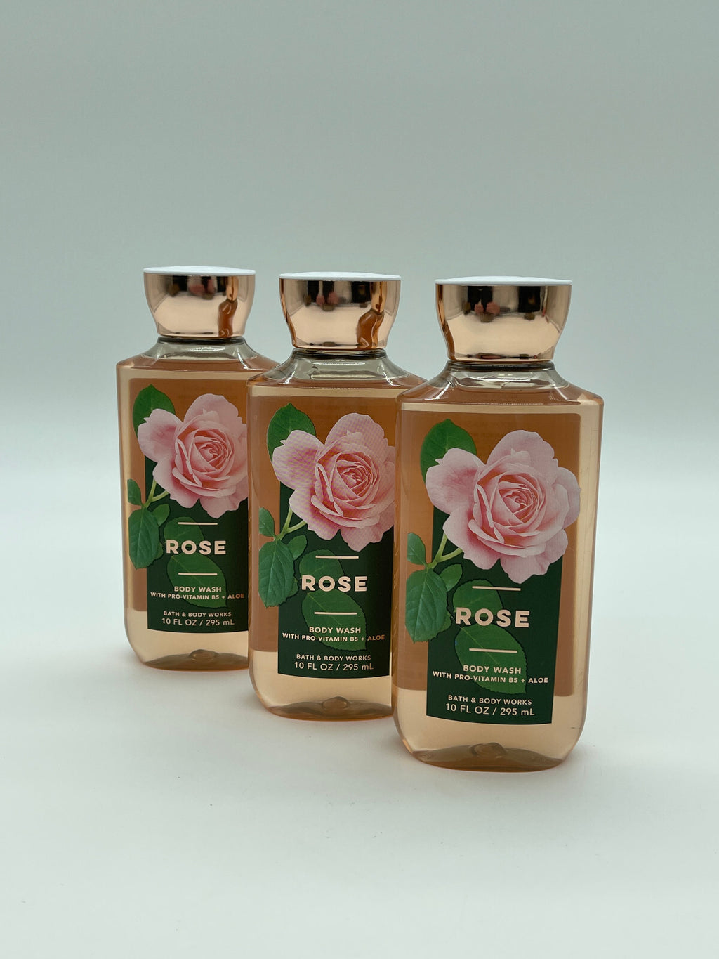 Rose Body Wash Set - 3 Pack, 10 fl oz Each, Bath & Body Works