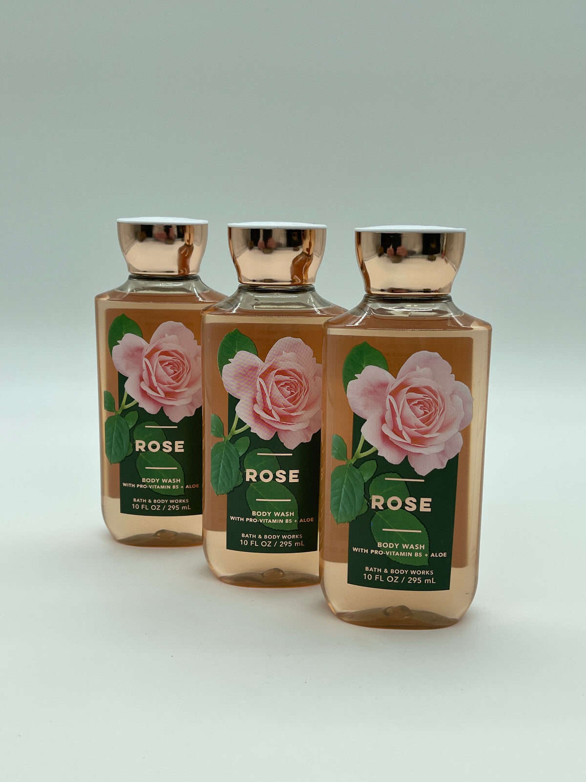 Rose Body Wash Set - 3 Pack, 10 fl oz Each, Bath & Body Works