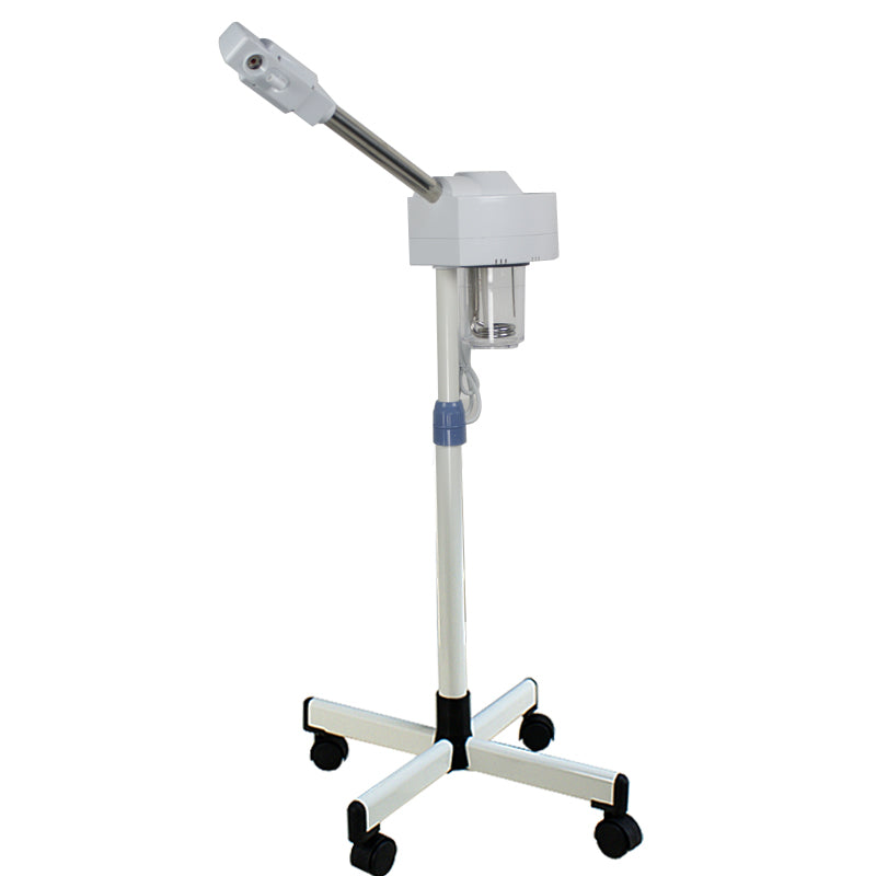 Salon Spa Facial Steamer with Rolling Base and UV Ozone Skin Care Equipment
