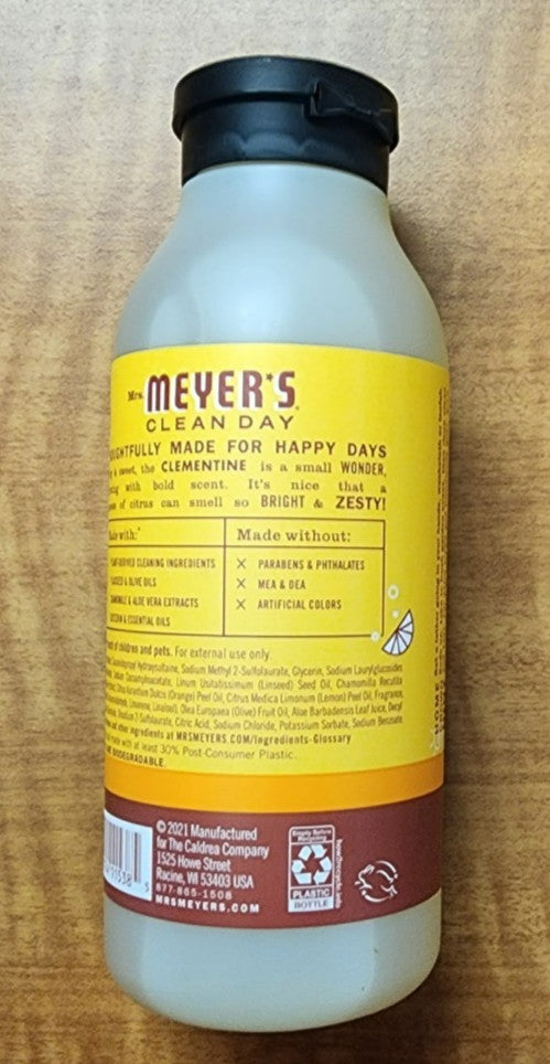 Mrs. Meyer's Clementine Body Wash - 16 Oz Set of 6