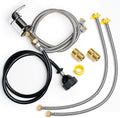 Salon Shampoo Sink Faucet Kit with Sprayer and Vacuum Breaker