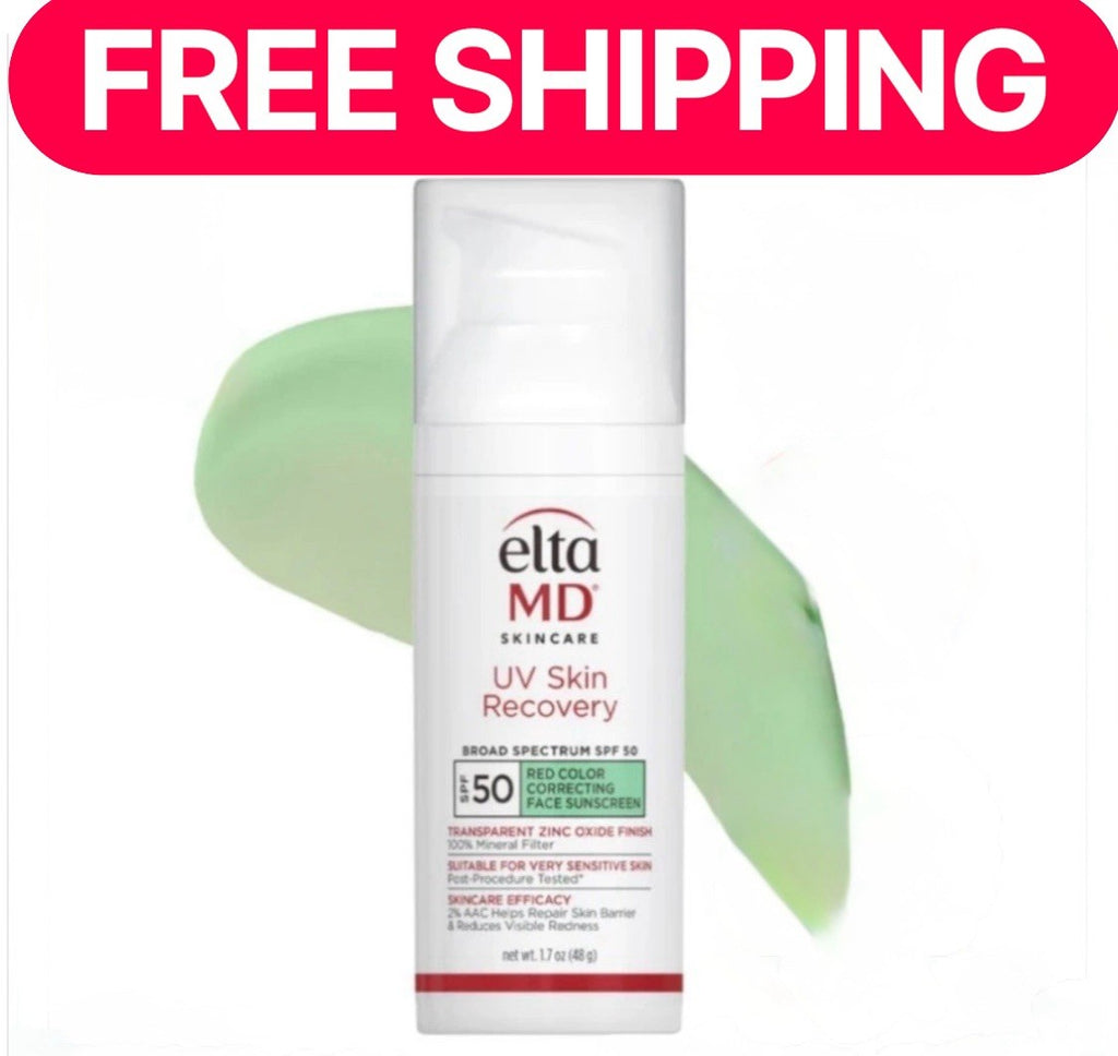 EltaMD UV Skin Recovery Red Color Correcting SPF 50 1.7oz Green Tint - Sun Protection
