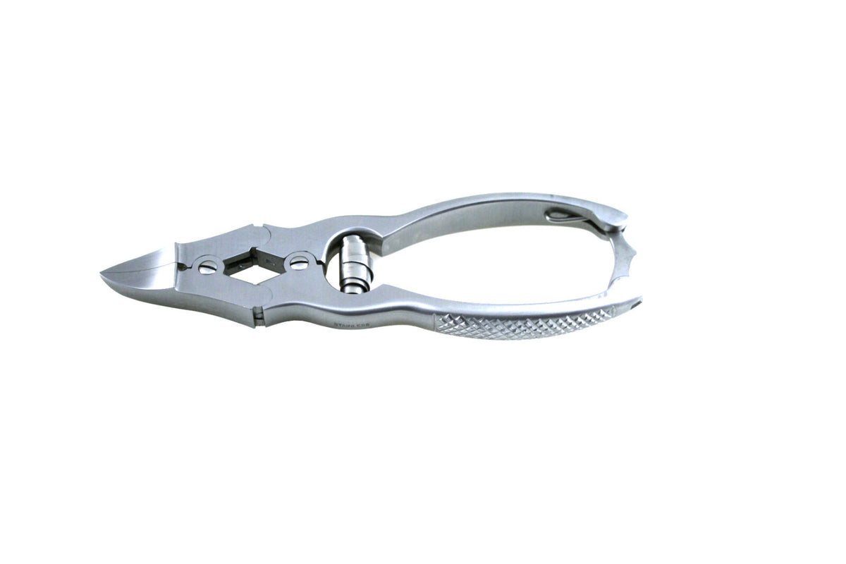 Professional Podiatrist Nail Nippers - Concave Ultra Sharp Thick Nail Clippers
