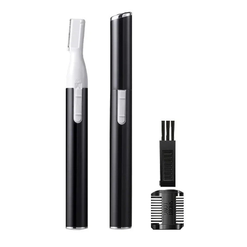 Electric Eyebrow Trimmer & Facial Hair Remover for Women - Compact & Portable
