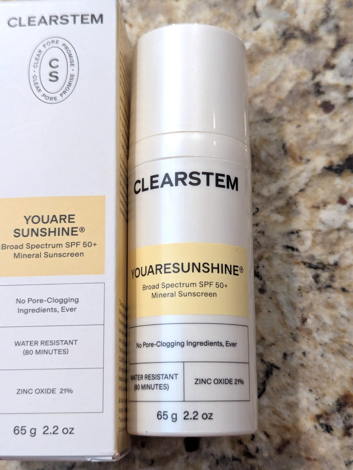 Mineral Sunscreen SPF 50+ Natural Sun Protection 2.2 oz - Clearstem