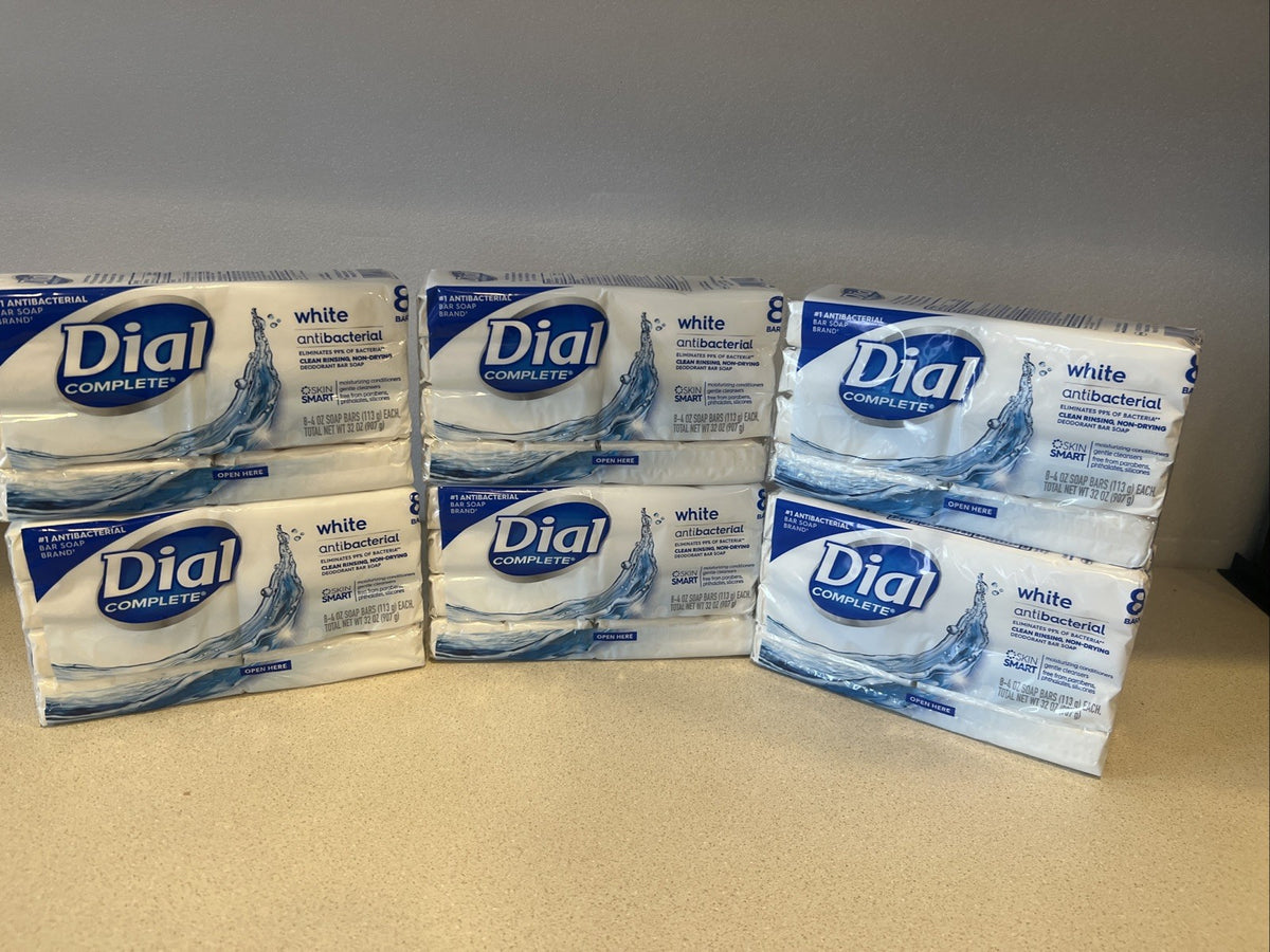 Dial Antibacterial Deodorant Bar Soap - 4 Oz, Complete 48 Bars