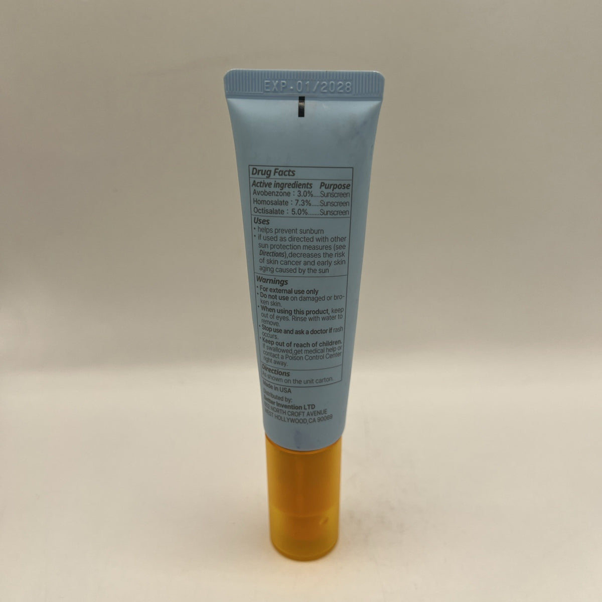 Mistine UV Restore Face Serum SPF 50 - 1 Oz Hydrating Sunscreen
