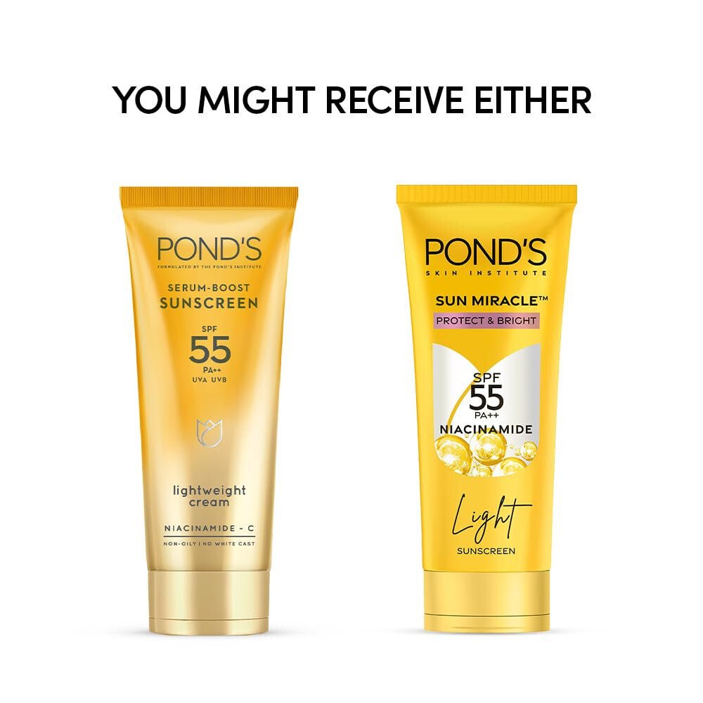 SPF 55 Sunscreen with Niacinamide Light Sunblock - 50g