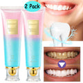 Nicotinamide Whitening Toothpaste for Brightening & Fresh Breath - 2X Pack 100g