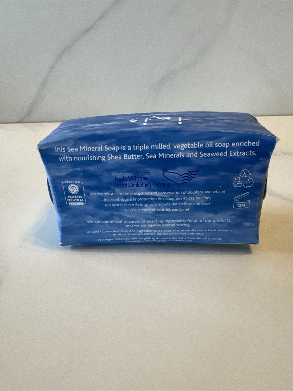 Large Sea Mineral Bar Soap with Shea Butter & Seaweed Extracts 7.4 oz