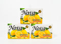 Moisturizing Lemon Citrus Bar Soap - Royal Nova Fruity Soap Set, 3 Pack