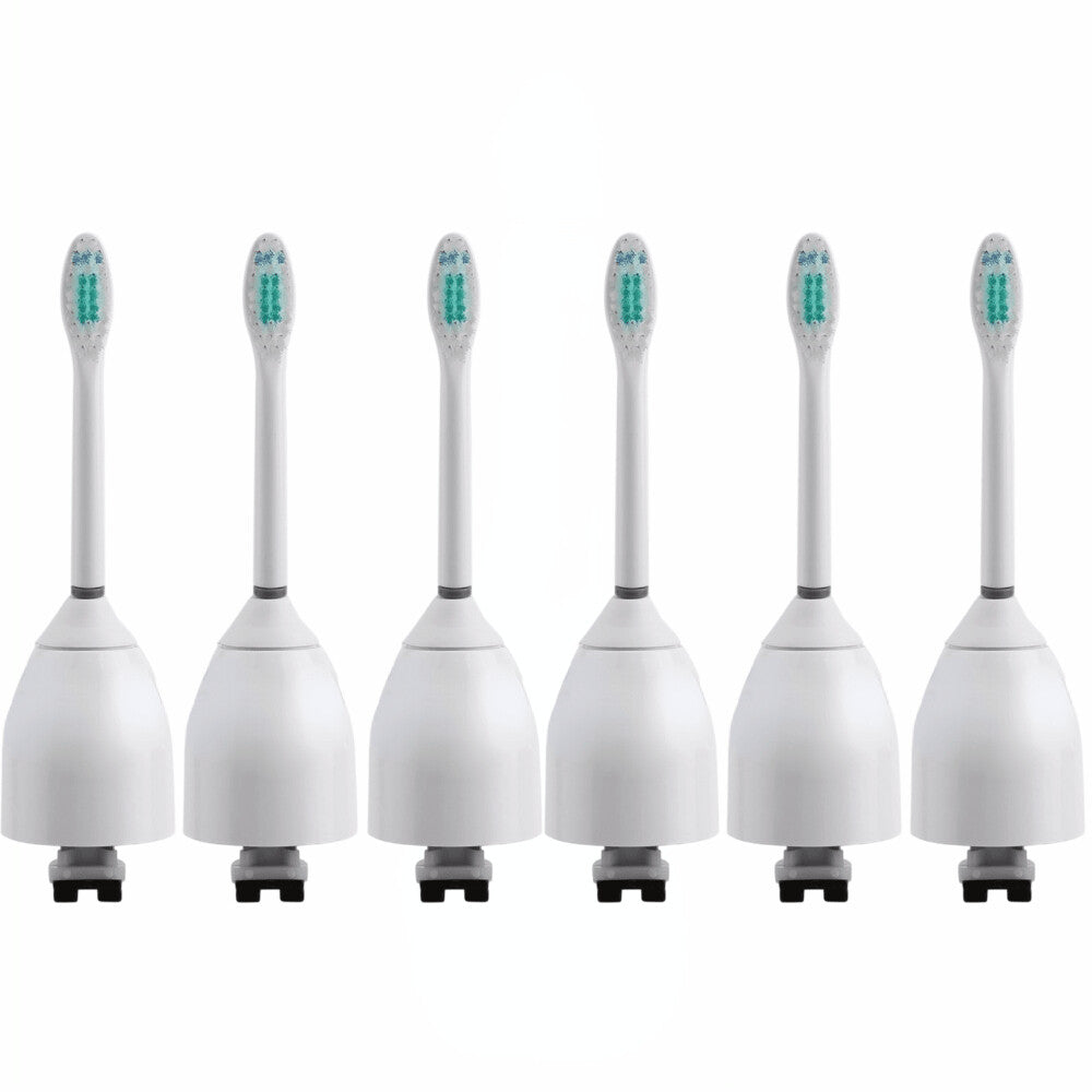 6 Pack Electric Toothbrush Replacement Heads for Sonicare E Series HX7002