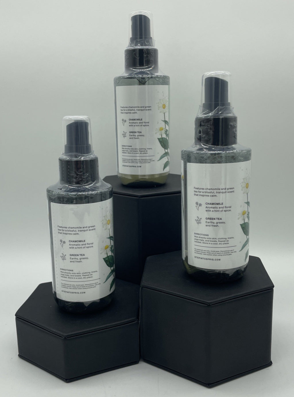 Relax Body & Linen Mist 3-Pack with Natural Essential Oils - Soothing Scent