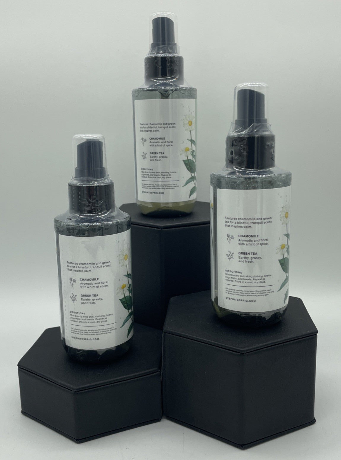 Relax Body & Linen Mist 3-Pack with Natural Essential Oils - Soothing Scent