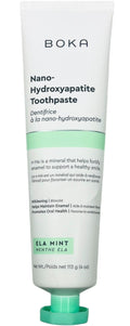 Fluoride-Free Toothpaste with Nano Hydroxyapatite Ela Mint 4 oz - Natural Oral Care