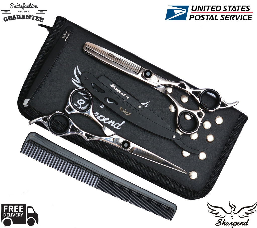 Professional Hairdressing Scissors Salon Shears Cutting & Thinning Set 6.5 inch