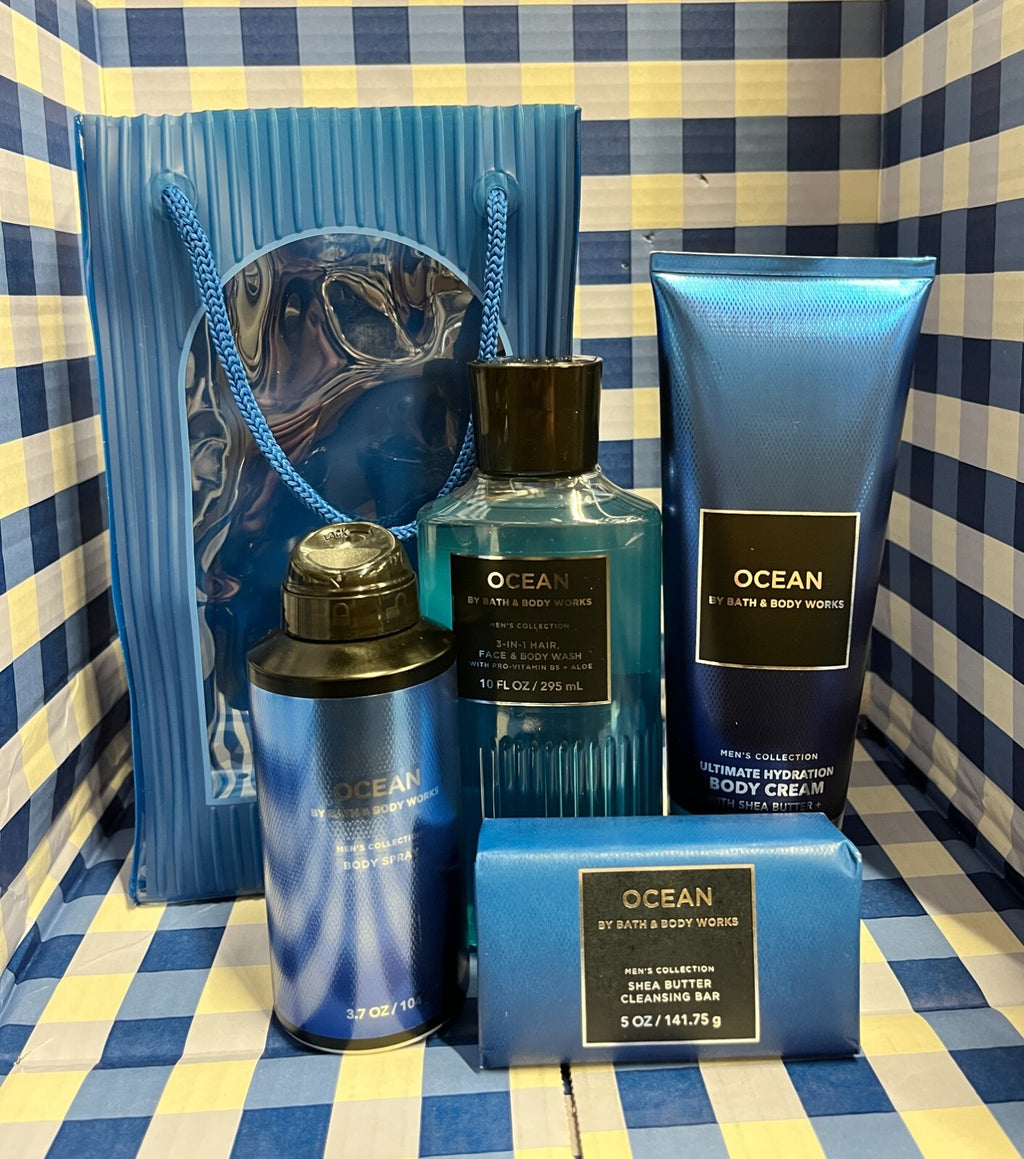 Bath & Body Works 4-Piece Full Size Gift Set - Choose Your Scent