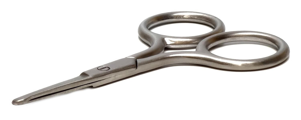 Stainless Steel Manicure & Pedicure Scissors with Rounded Tips - Precise Grooming Tool