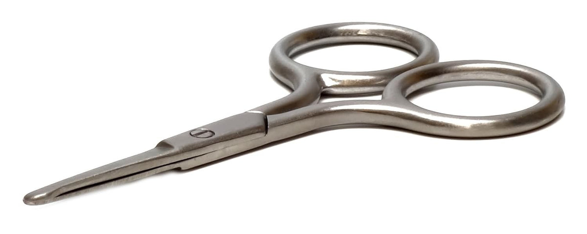 Stainless Steel Manicure & Pedicure Scissors with Rounded Tips - Precise Grooming Tool