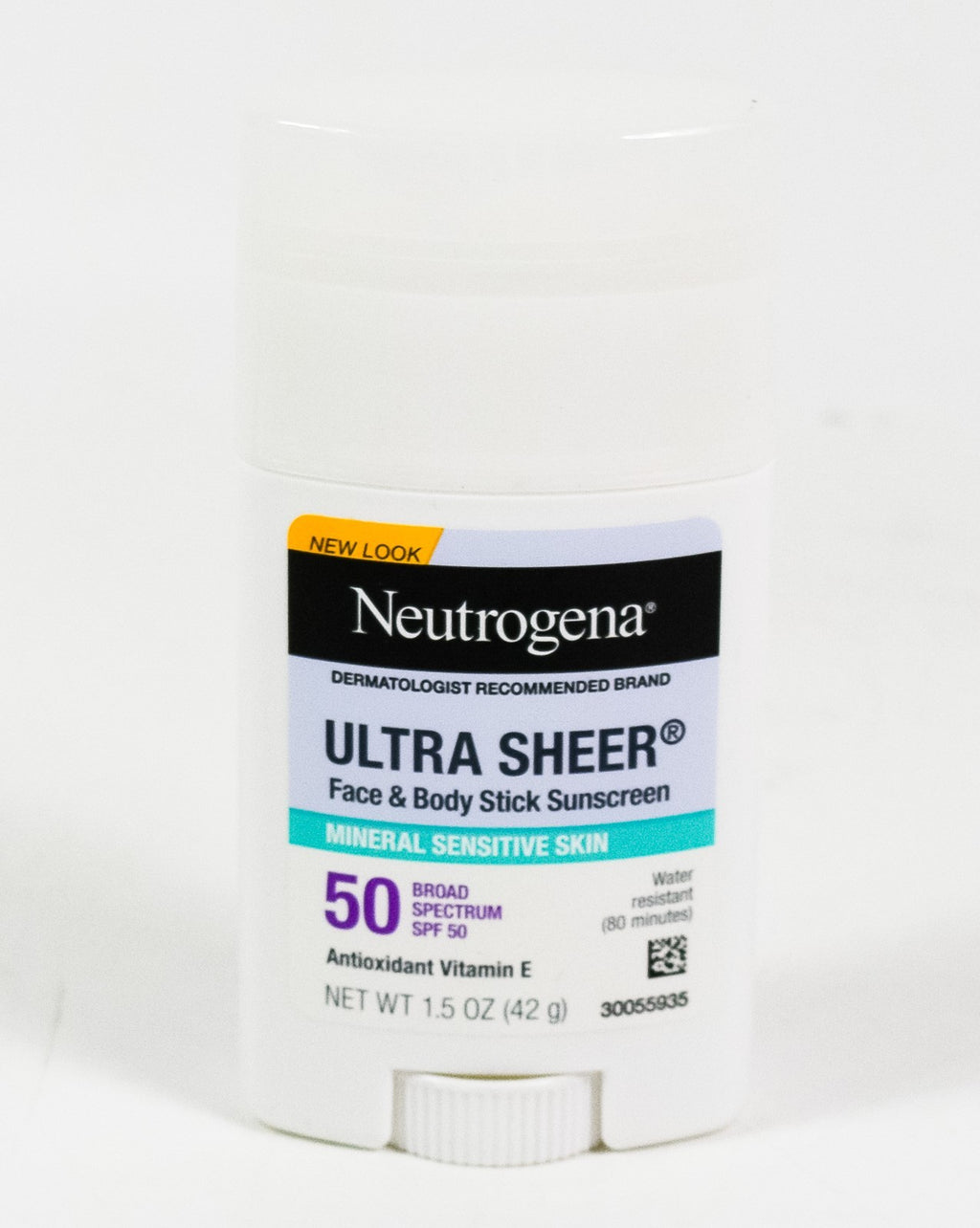 SPF 50 Mineral Sunscreen Stick for Face & Body - Water Resistant 1.5oz