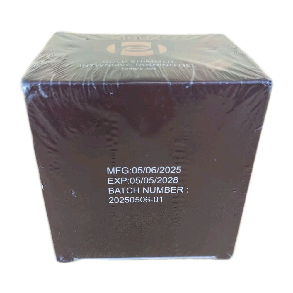 Gold Shimmer Tanning Gel - Intense Sunless Tan with Glow 5.3oz