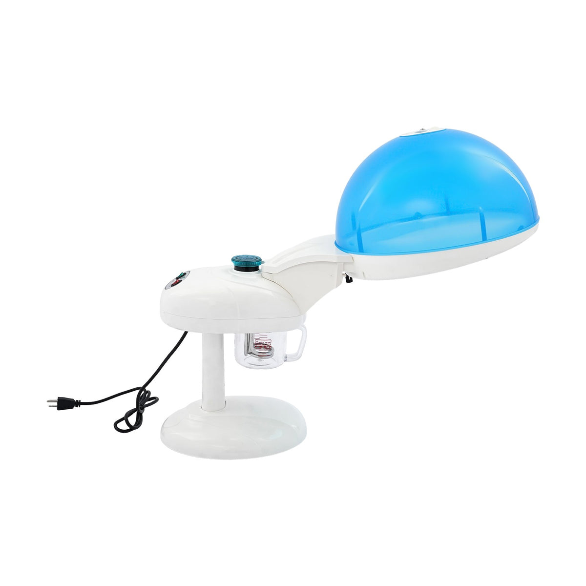 Hair and Face Steamer Cap with Rotating Nozzle - 2-in-1 Personal Steamer