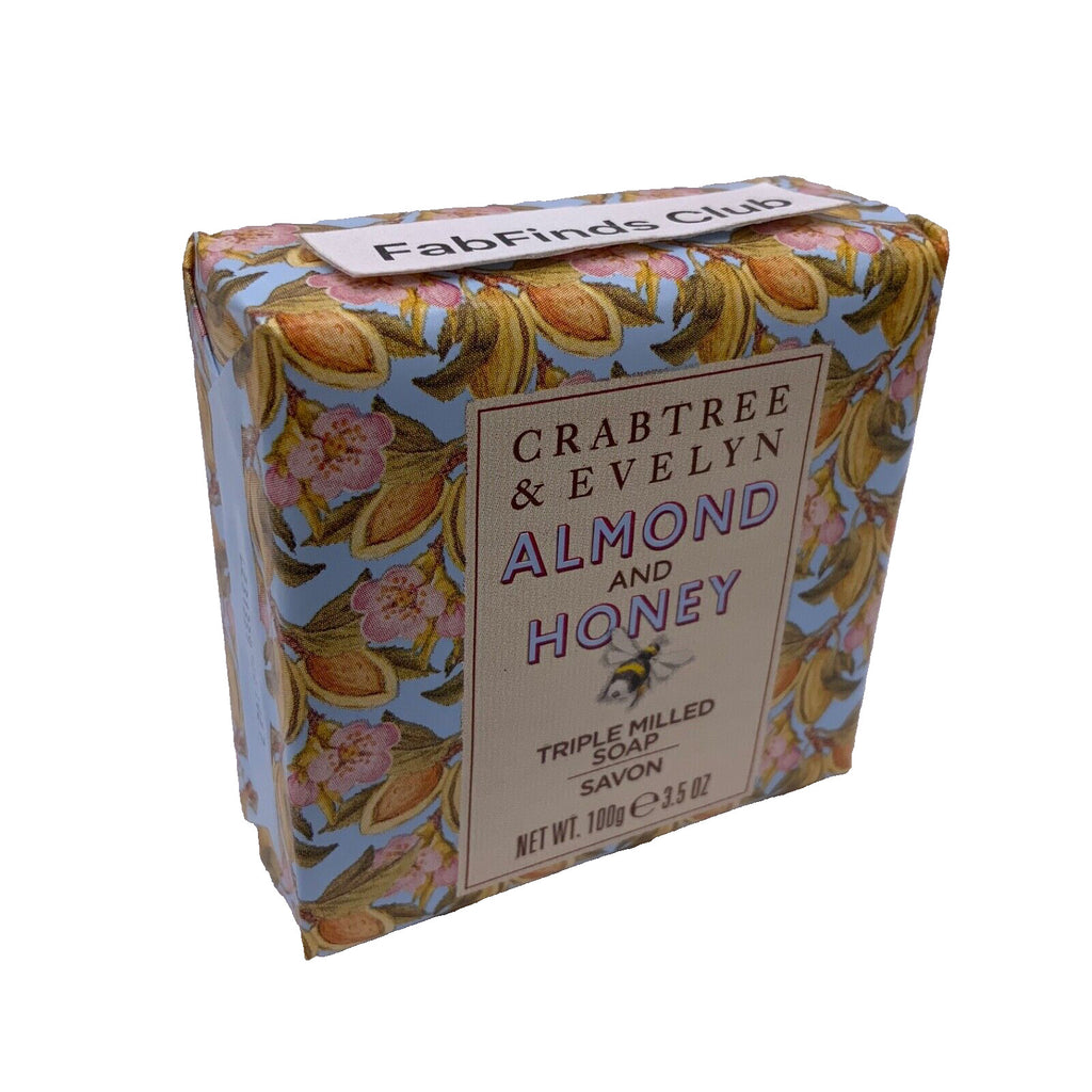Almond & Honey Triple Milled Bar Soap Set - 6 Pack, Travel Size