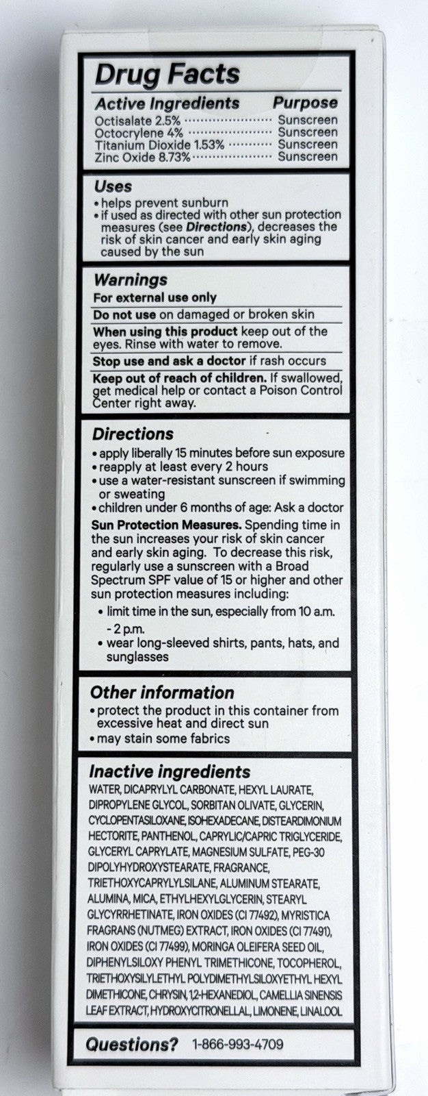 SPF 50 Tinted Sunscreen with Moisturizing & Luminous Finish - 50ml
