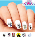 Water Slide Nail Decals Set of 20 Halloween Nightmare Before Christmas