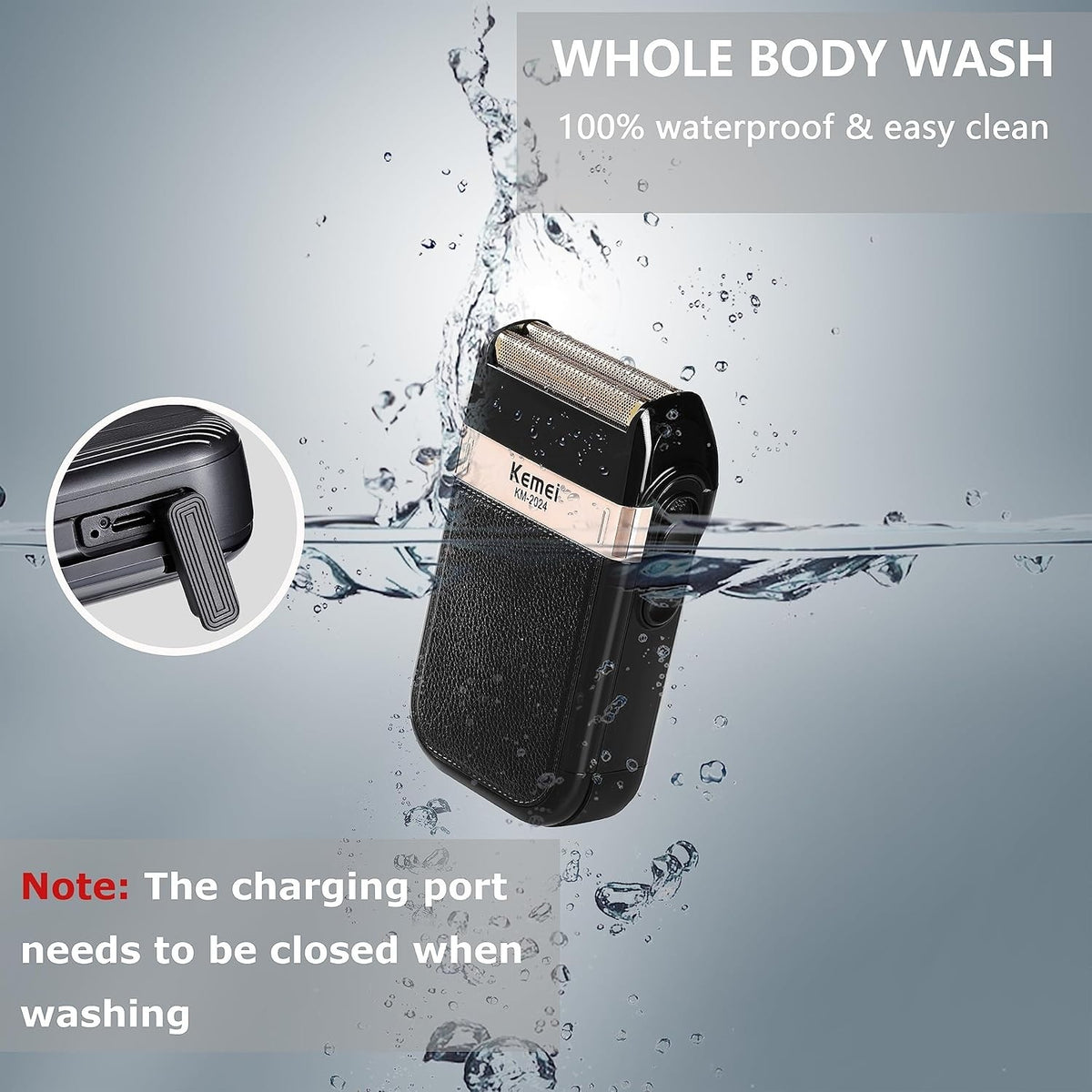 USB Rechargeable Electric Shaver Trimmer Razor for Men & Family Grooming