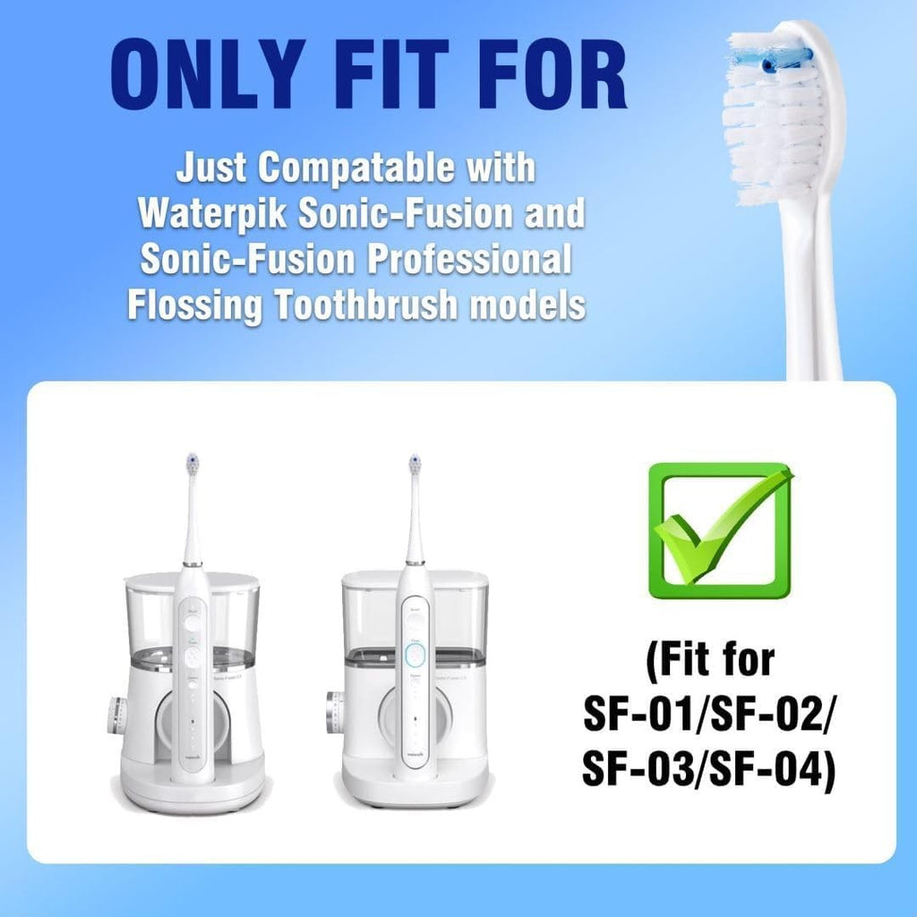 WaterPik Sonic Fusion Replacement Nozzles - 3 Pack White