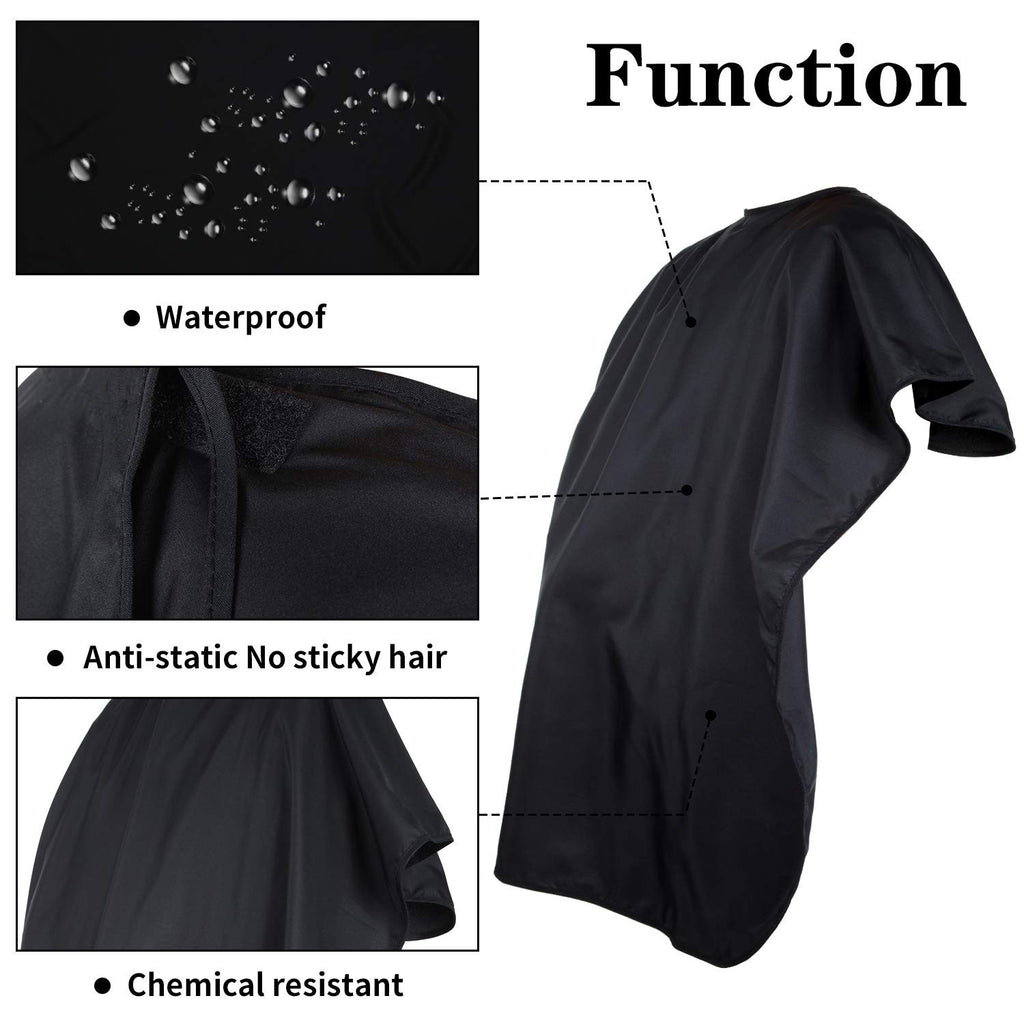 Kids Waterproof Hair Cutting Cape 2 Pcs Adjustable Salon Stylist Aprons