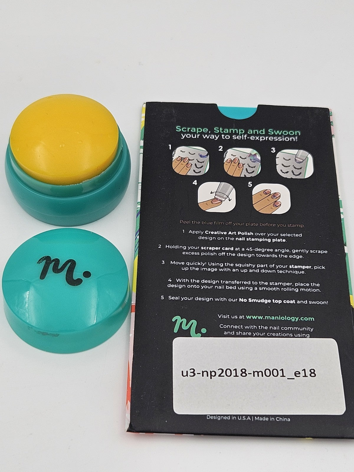 Maniology M002 Boho Nail Stamping Plates for Creative Nail Art