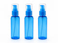 3 Pack 3.4oz Clear Plastic Lotion and Soap Pump Bottles