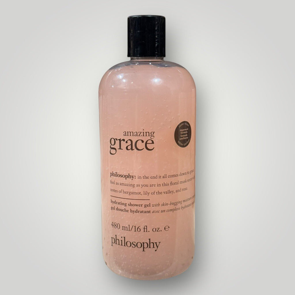 Hydrating Shower Gel 16 oz - Amazing Grace Scent for Sensitive Skin